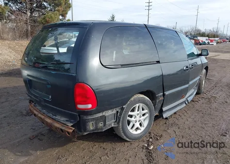 2000 Dodge Grand Caravan Se из США, поврежденный, VIN 1B4GP44R3YB760835